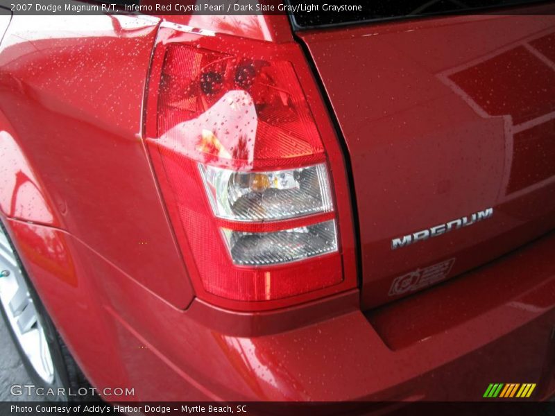 Inferno Red Crystal Pearl / Dark Slate Gray/Light Graystone 2007 Dodge Magnum R/T