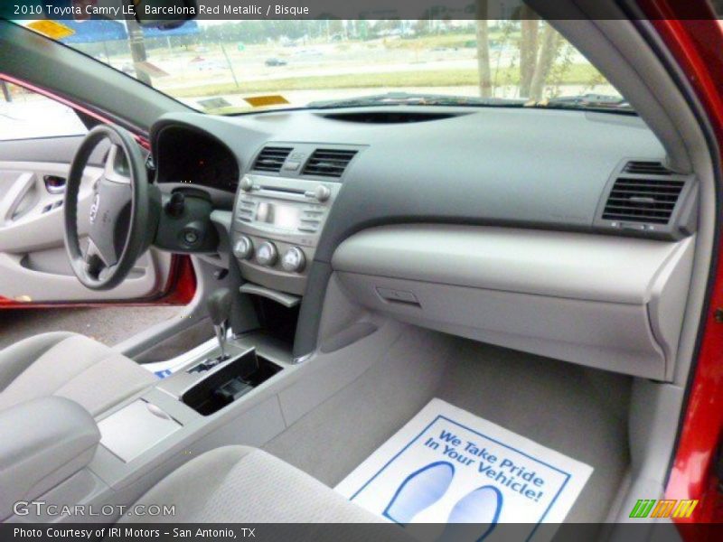 Barcelona Red Metallic / Bisque 2010 Toyota Camry LE