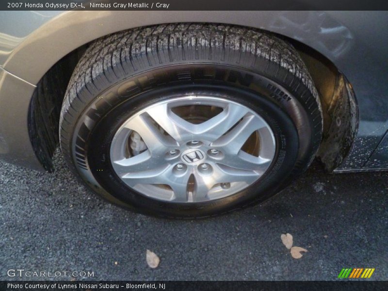 Nimbus Gray Metallic / Gray 2007 Honda Odyssey EX-L