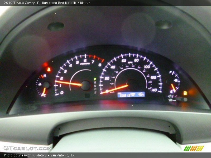 Barcelona Red Metallic / Bisque 2010 Toyota Camry LE