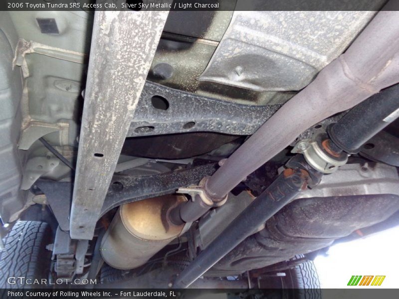 Silver Sky Metallic / Light Charcoal 2006 Toyota Tundra SR5 Access Cab