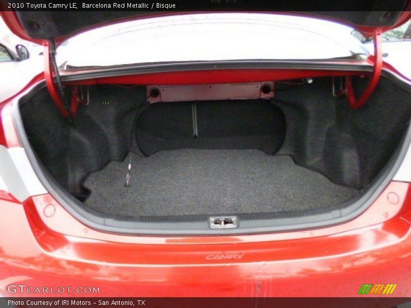 Barcelona Red Metallic / Bisque 2010 Toyota Camry LE