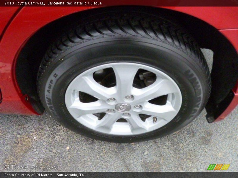 Barcelona Red Metallic / Bisque 2010 Toyota Camry LE