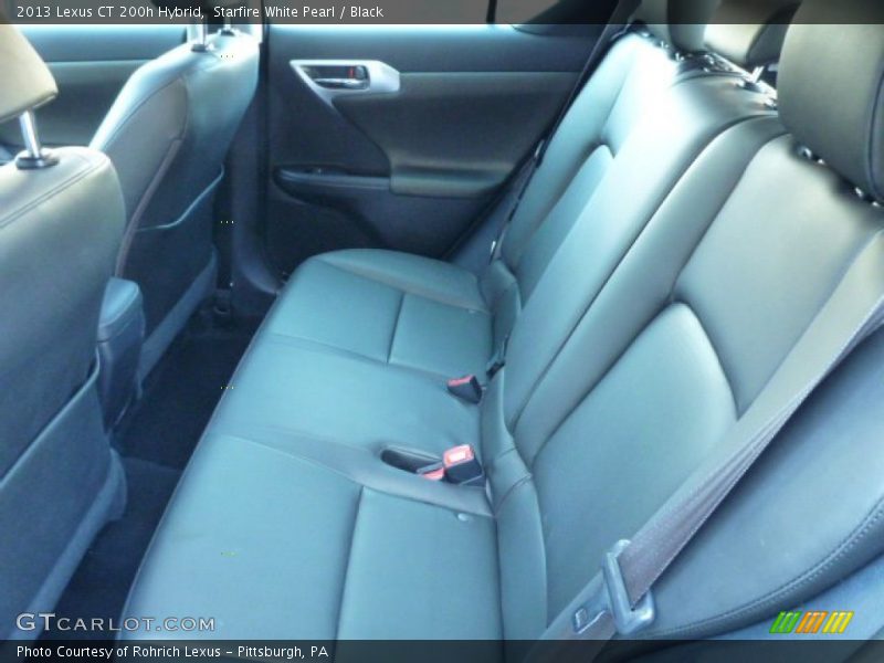 Starfire White Pearl / Black 2013 Lexus CT 200h Hybrid