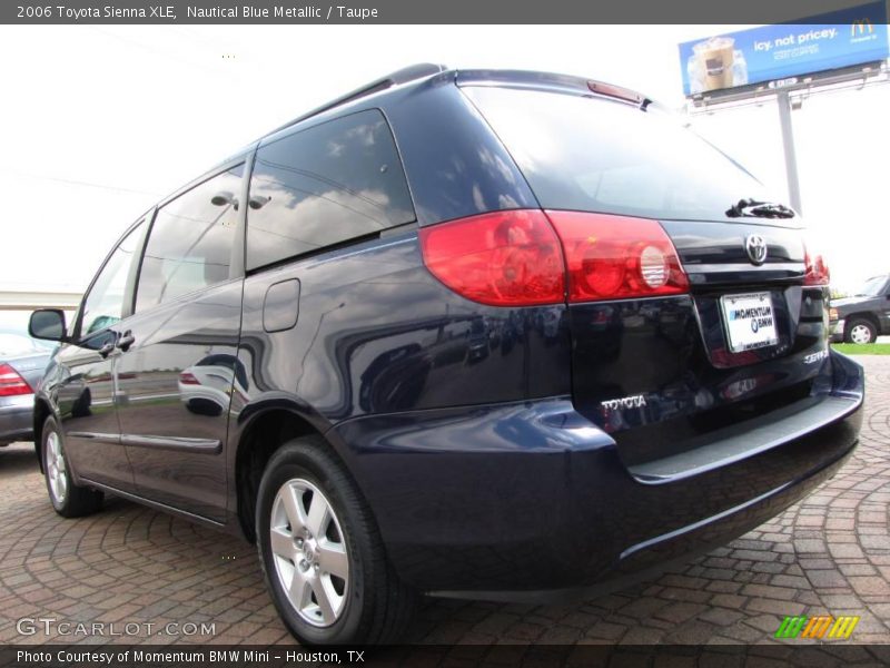 Nautical Blue Metallic / Taupe 2006 Toyota Sienna XLE