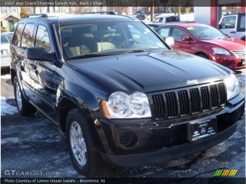 Black / Khaki 2007 Jeep Grand Cherokee Laredo 4x4