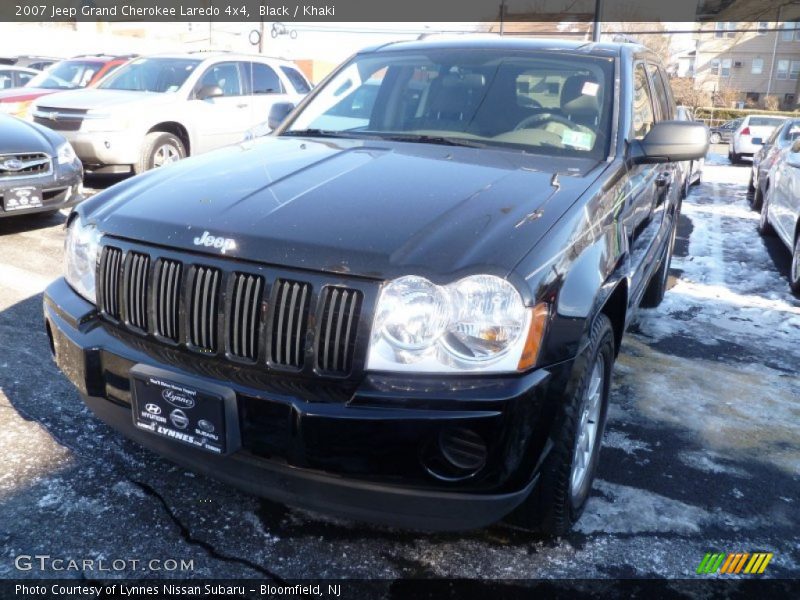 Black / Khaki 2007 Jeep Grand Cherokee Laredo 4x4
