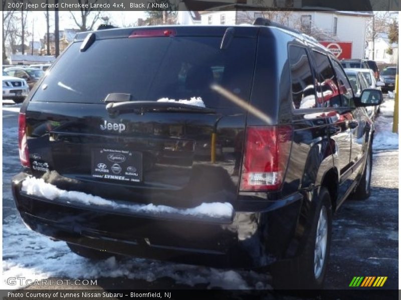 Black / Khaki 2007 Jeep Grand Cherokee Laredo 4x4