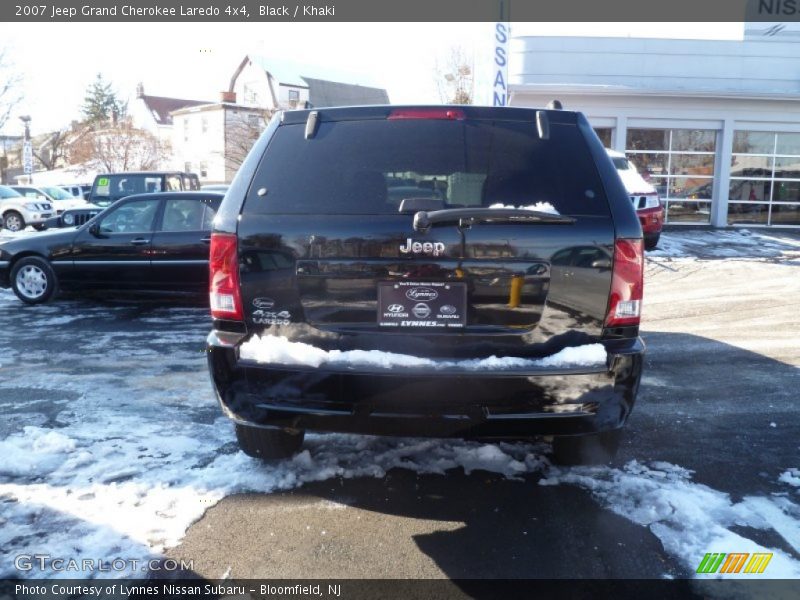 Black / Khaki 2007 Jeep Grand Cherokee Laredo 4x4