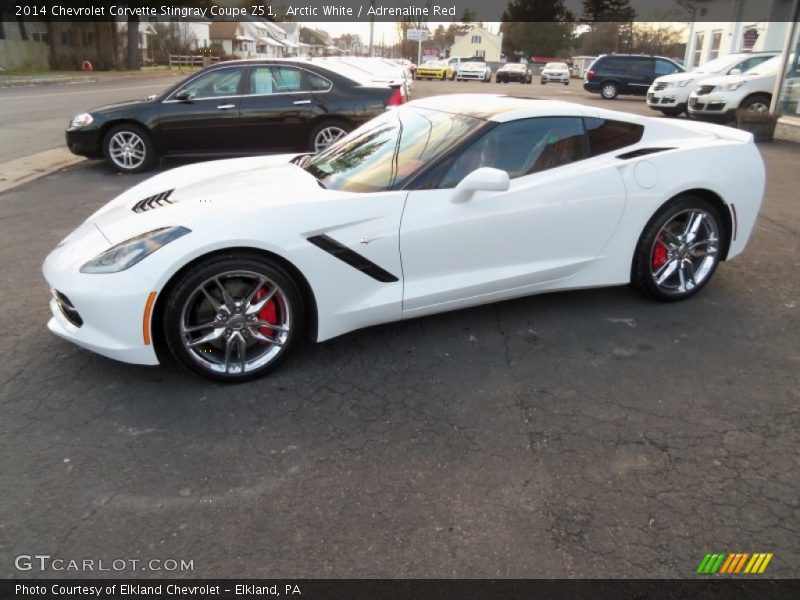  2014 Corvette Stingray Coupe Z51 Arctic White