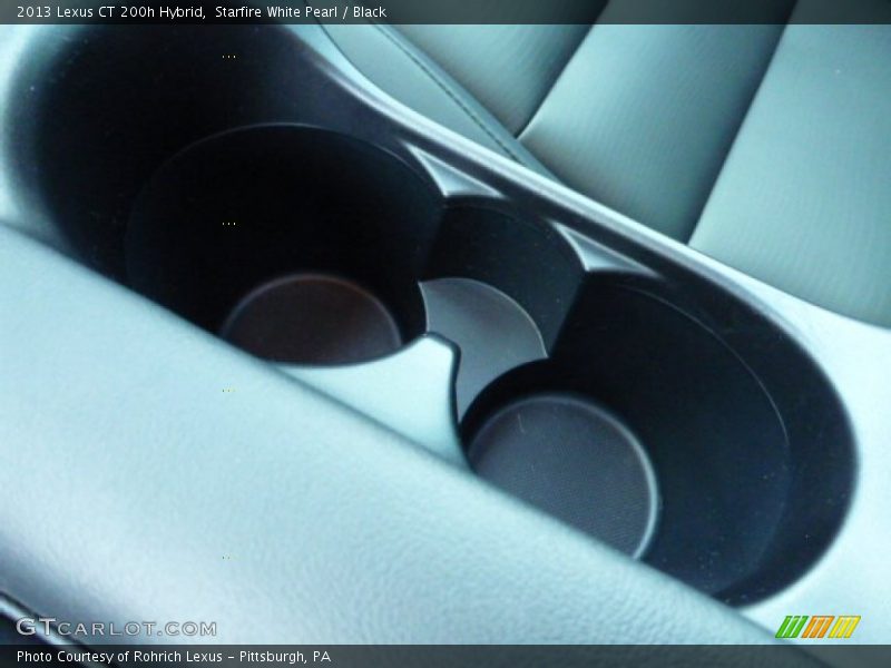 Starfire White Pearl / Black 2013 Lexus CT 200h Hybrid