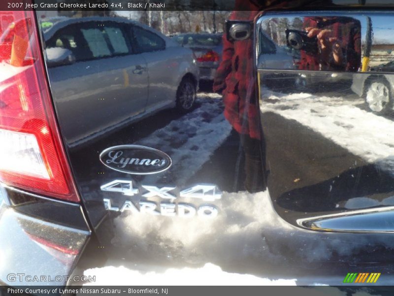 Black / Khaki 2007 Jeep Grand Cherokee Laredo 4x4