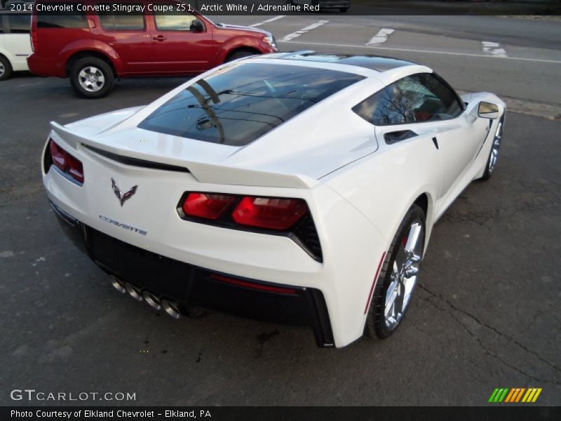  2014 Corvette Stingray Coupe Z51 Arctic White