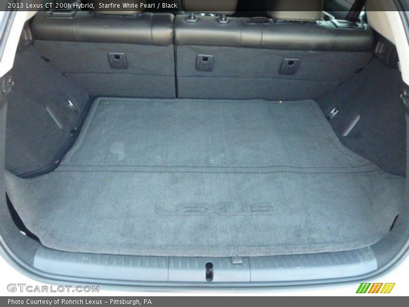 Starfire White Pearl / Black 2013 Lexus CT 200h Hybrid