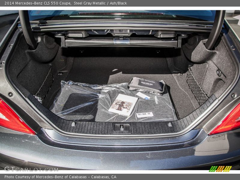 Steel Gray Metallic / Ash/Black 2014 Mercedes-Benz CLS 550 Coupe