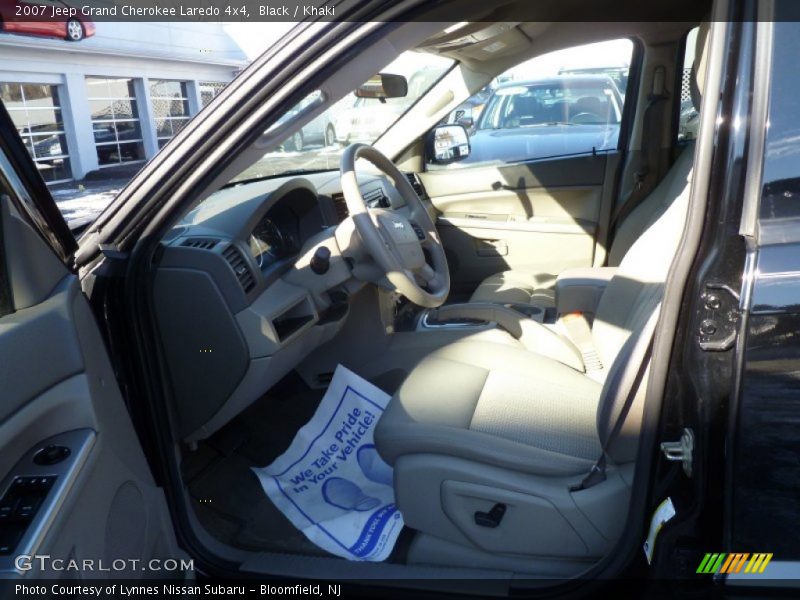 Black / Khaki 2007 Jeep Grand Cherokee Laredo 4x4