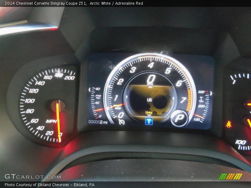  2014 Corvette Stingray Coupe Z51 Stingray Coupe Z51 Gauges