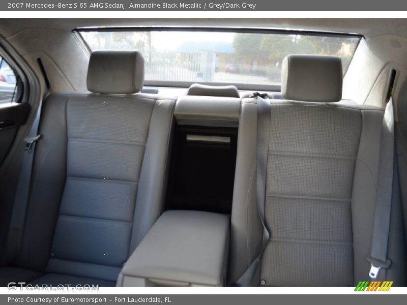 Almandine Black Metallic / Grey/Dark Grey 2007 Mercedes-Benz S 65 AMG Sedan