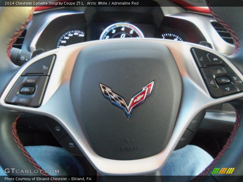 Controls of 2014 Corvette Stingray Coupe Z51