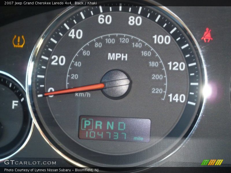 Black / Khaki 2007 Jeep Grand Cherokee Laredo 4x4