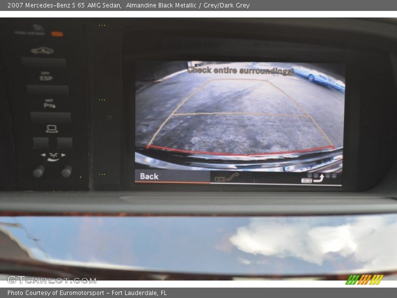 Almandine Black Metallic / Grey/Dark Grey 2007 Mercedes-Benz S 65 AMG Sedan
