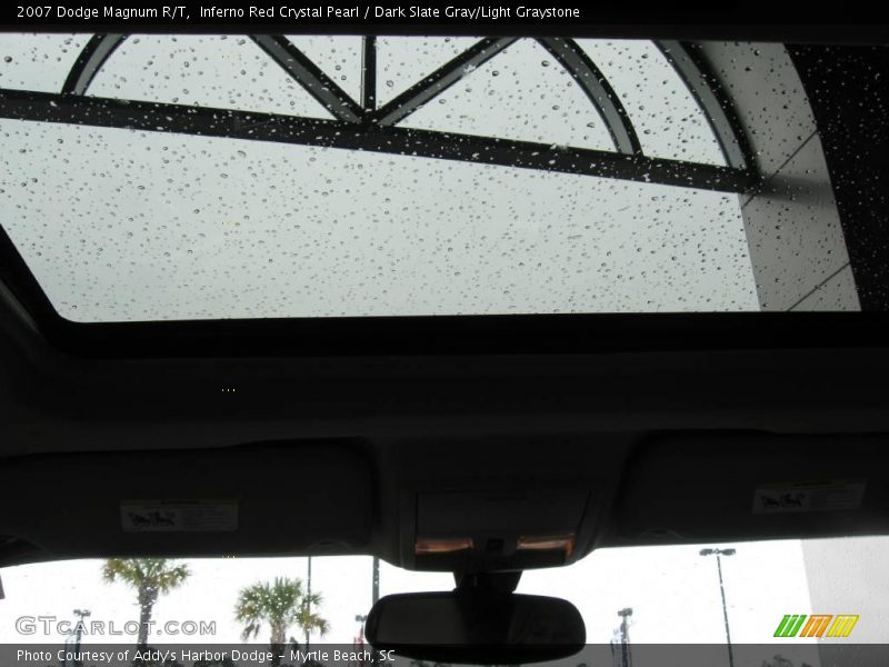 Inferno Red Crystal Pearl / Dark Slate Gray/Light Graystone 2007 Dodge Magnum R/T