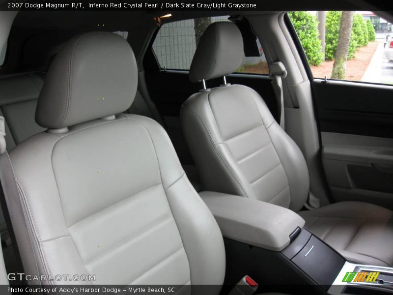 Inferno Red Crystal Pearl / Dark Slate Gray/Light Graystone 2007 Dodge Magnum R/T