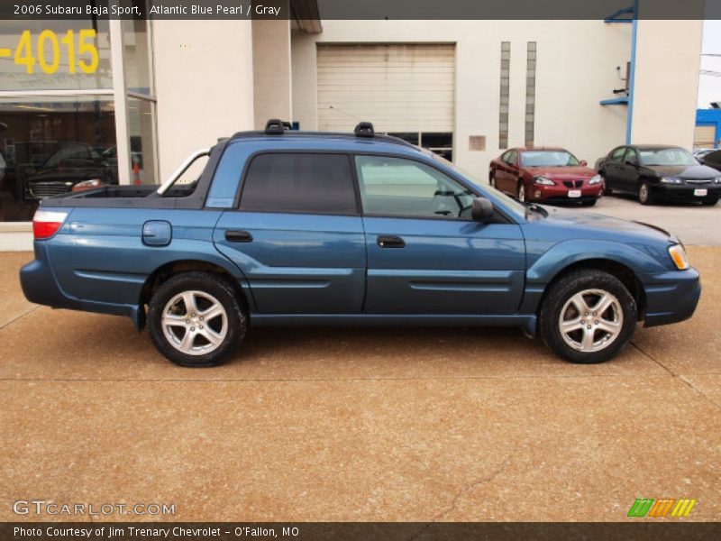 Atlantic Blue Pearl / Gray 2006 Subaru Baja Sport