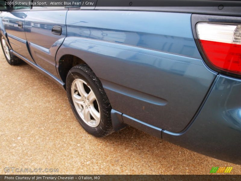 Atlantic Blue Pearl / Gray 2006 Subaru Baja Sport