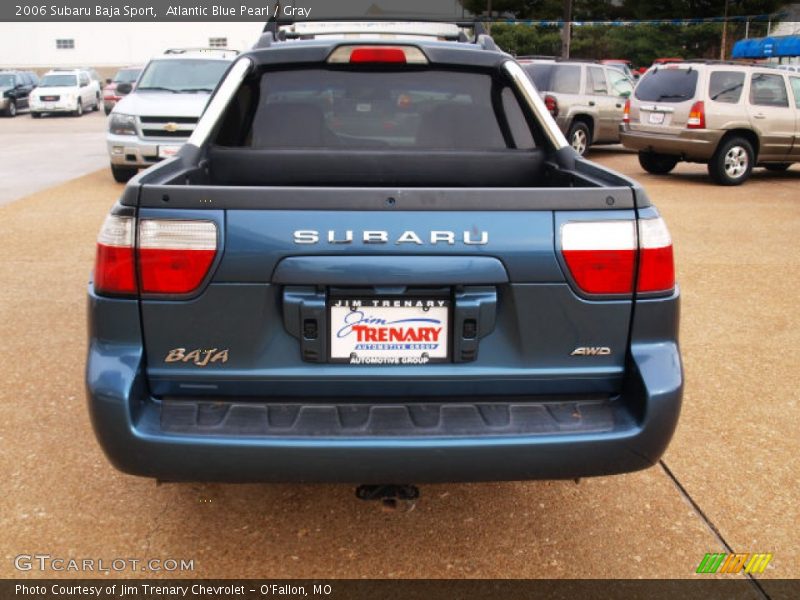 Atlantic Blue Pearl / Gray 2006 Subaru Baja Sport