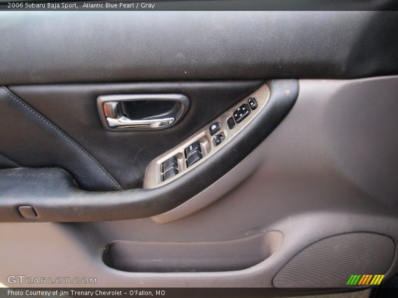 Atlantic Blue Pearl / Gray 2006 Subaru Baja Sport