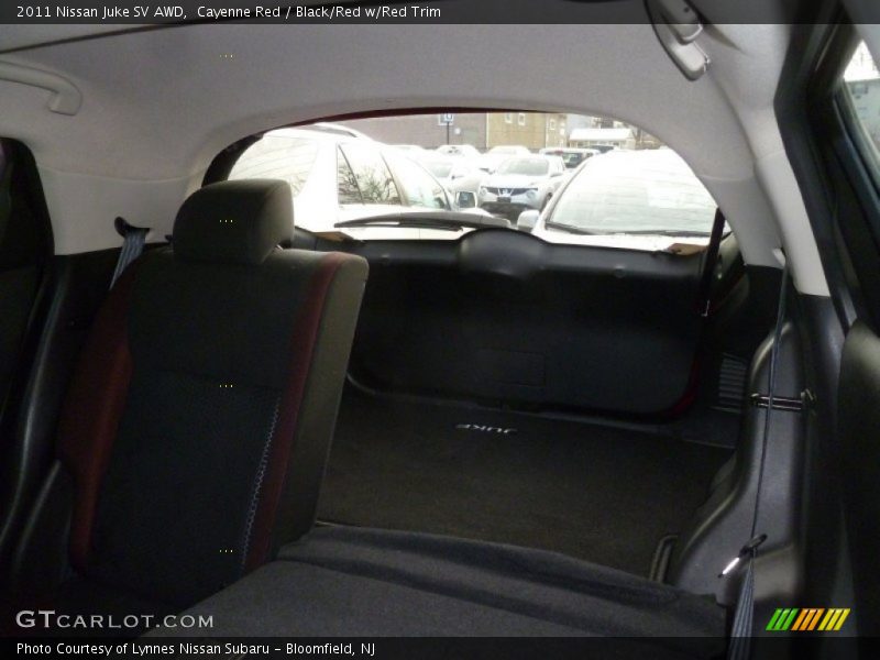 Cayenne Red / Black/Red w/Red Trim 2011 Nissan Juke SV AWD