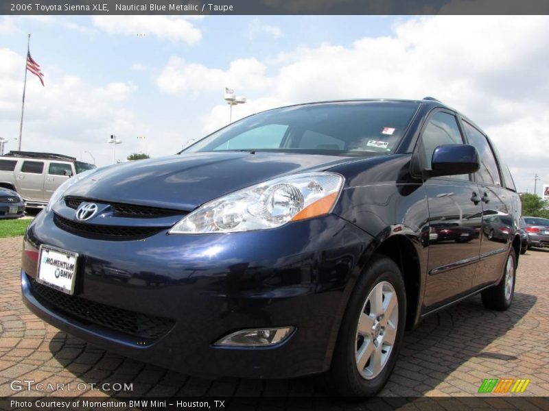 Nautical Blue Metallic / Taupe 2006 Toyota Sienna XLE