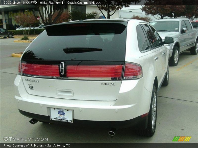 White Platinum Tri-Coat / Cashmere/Black 2010 Lincoln MKX FWD