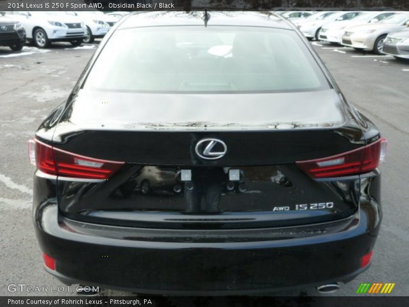 Obsidian Black / Black 2014 Lexus IS 250 F Sport AWD