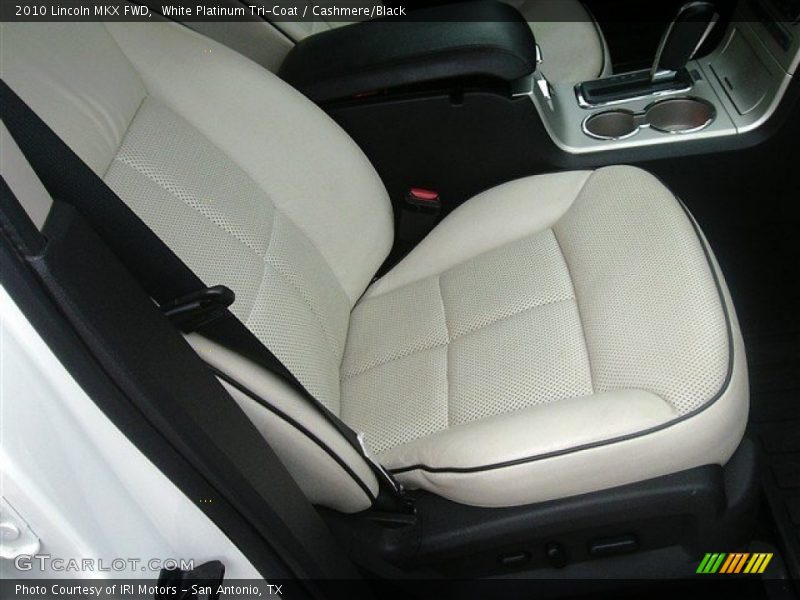 White Platinum Tri-Coat / Cashmere/Black 2010 Lincoln MKX FWD