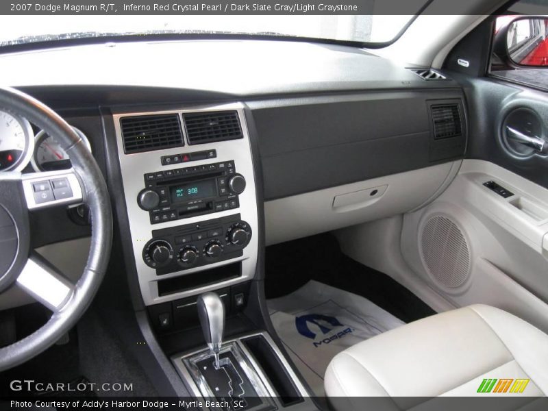 Inferno Red Crystal Pearl / Dark Slate Gray/Light Graystone 2007 Dodge Magnum R/T