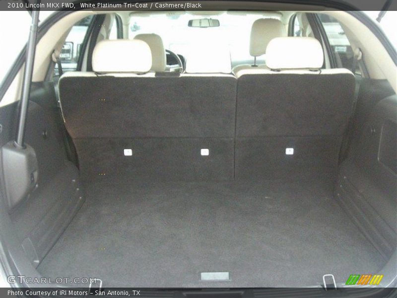 White Platinum Tri-Coat / Cashmere/Black 2010 Lincoln MKX FWD