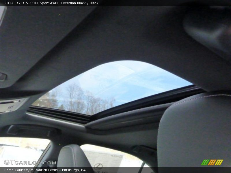 Obsidian Black / Black 2014 Lexus IS 250 F Sport AWD