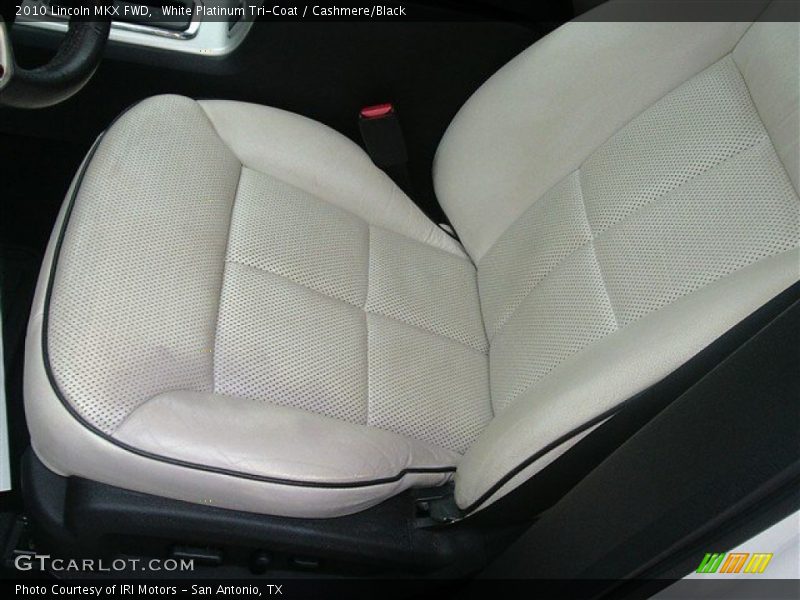 White Platinum Tri-Coat / Cashmere/Black 2010 Lincoln MKX FWD