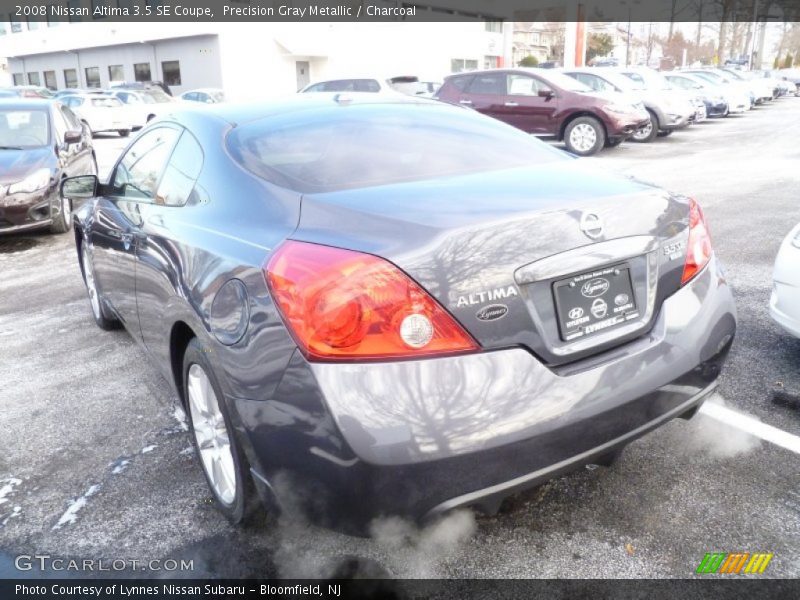 Precision Gray Metallic / Charcoal 2008 Nissan Altima 3.5 SE Coupe