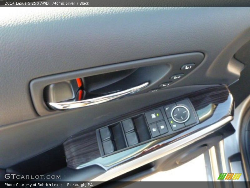 Atomic Silver / Black 2014 Lexus IS 250 AWD