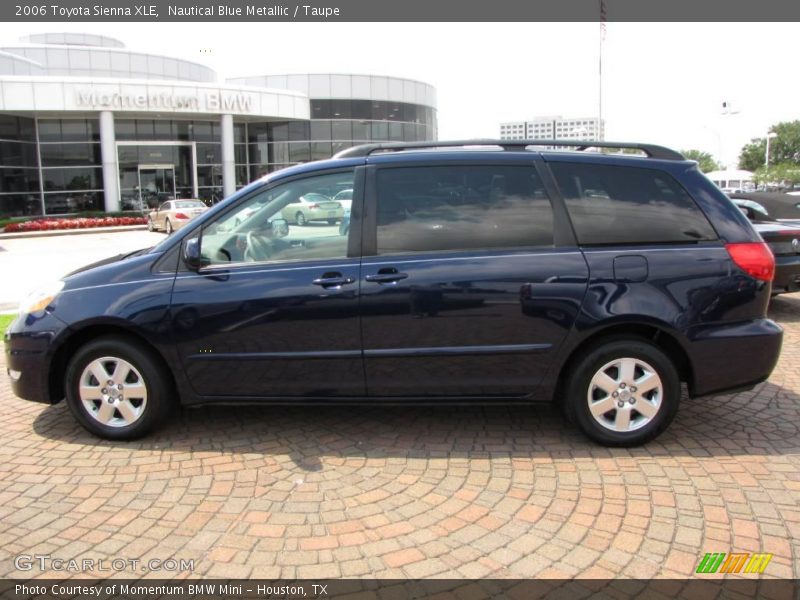 Nautical Blue Metallic / Taupe 2006 Toyota Sienna XLE