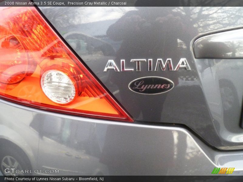 Precision Gray Metallic / Charcoal 2008 Nissan Altima 3.5 SE Coupe