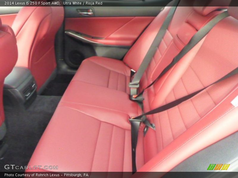 Ultra White / Rioja Red 2014 Lexus IS 250 F Sport AWD