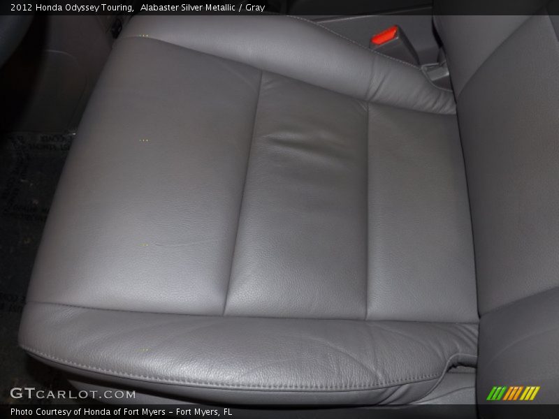 Alabaster Silver Metallic / Gray 2012 Honda Odyssey Touring