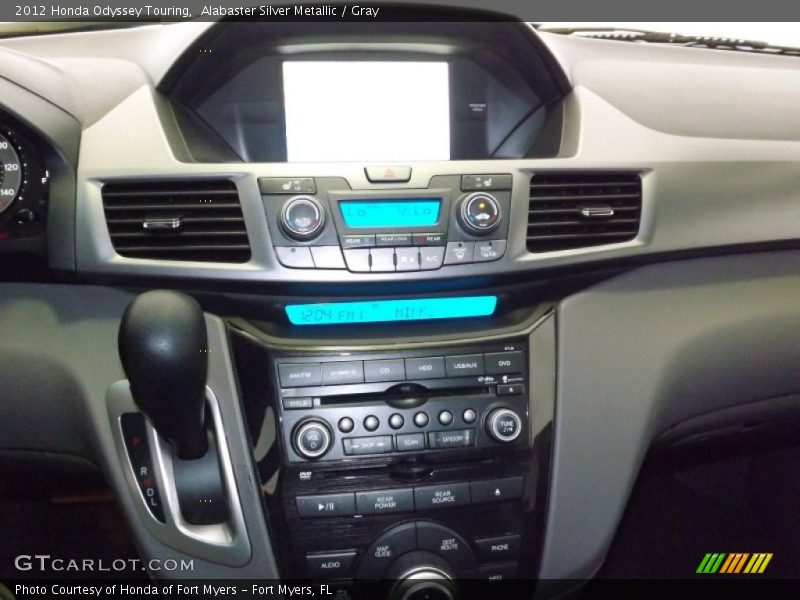 Alabaster Silver Metallic / Gray 2012 Honda Odyssey Touring
