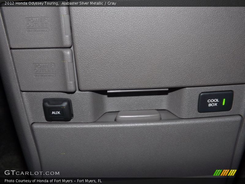 Alabaster Silver Metallic / Gray 2012 Honda Odyssey Touring