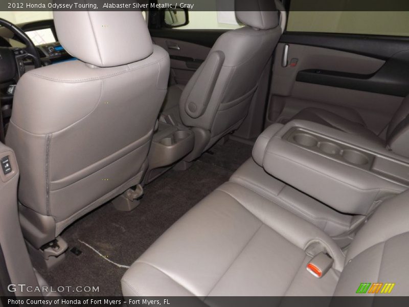 Alabaster Silver Metallic / Gray 2012 Honda Odyssey Touring