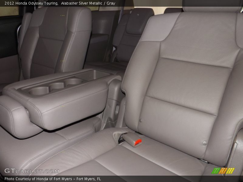 Alabaster Silver Metallic / Gray 2012 Honda Odyssey Touring